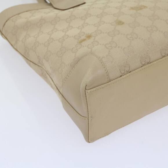 GUCCI GG Canvas Tote Bag Beige - Picture 14 of 16